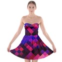 Pattern Seamless Pattern Tile Strapless Bra Top Dress View1