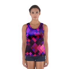 Pattern Seamless Pattern Tile Sport Tank Top  by Sapixe