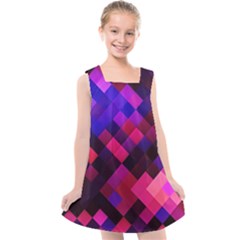 Pattern Seamless Pattern Tile Kids  Cross Back Dress