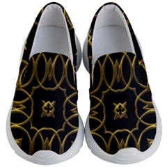 Seamless Pattern Abstract Kid s Lightweight Slip Ons by Sapixe