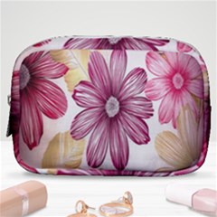 Print Fabric Pattern Texture Make Up Pouch (small)