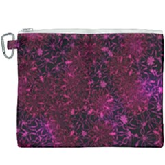 Retro Flower Pattern Design Batik Canvas Cosmetic Bag (xxxl) by Sapixe