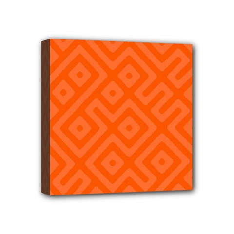 Seamless Pattern Design Tiling Mini Canvas 4  X 4  (stretched) by Sapixe