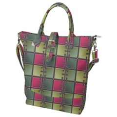 Seamless Pattern Seamless Design Buckle Top Tote Bag