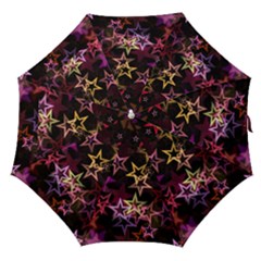 Stars Background Pattern Seamless Straight Umbrellas by Sapixe