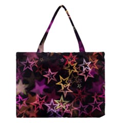 Stars Background Pattern Seamless Medium Tote Bag by Sapixe