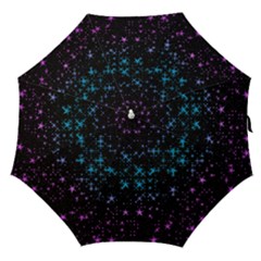 Stars Pattern Seamless Design Straight Umbrellas by Sapixe