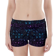 Stars Pattern Seamless Design Boyleg Bikini Wrap Bottoms by Sapixe