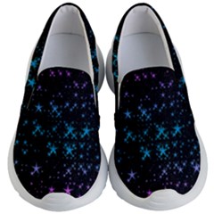 Stars Pattern Seamless Design Kid s Lightweight Slip Ons