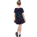 Stars Pattern Seamless Design Kids  Simple Cotton Dress View2