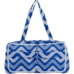 Waves Wavy Lines Pattern Design Multi Function Bag by Sapixe