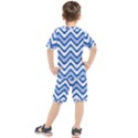 Waves Wavy Lines Pattern Design Kid s Set View2