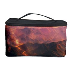 Volcanoes Magma Lava Mountains Cosmetic Storage by Sapixe