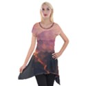 Volcanoes Magma Lava Mountains Short Sleeve Side Drop Tunic View1