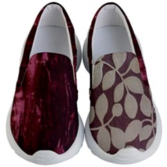 Wordsworth Red Mix Kid s Lightweight Slip Ons by DeneWestUK