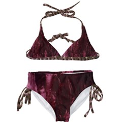 Wordsworth Red Mix 4 Kids  Classic Bikini Set by DeneWestUK