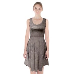 Wordsworth Grey Mix Racerback Midi Dress by DeneWestUK