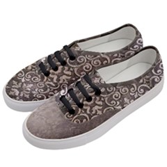 Wordsworth Grey Mix Women s Classic Low Top Sneakers by DeneWestUK