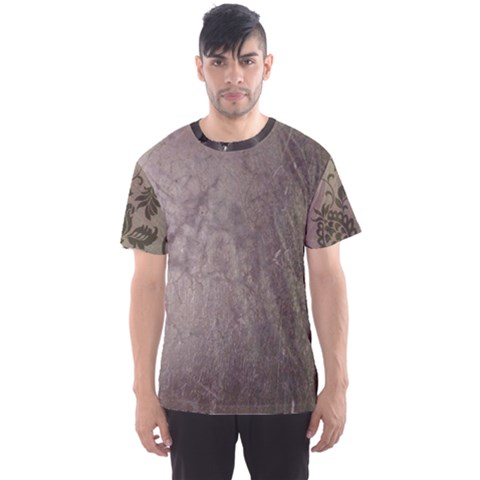 Wordsworth Grey Mix 2 Men s Sports Mesh Tee by DeneWestUK