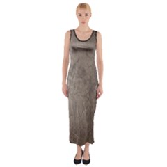 Wordsworth Grey Mix 2 Fitted Maxi Dress by DeneWestUK