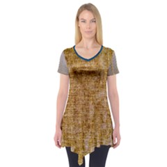 Margery Mix  Short Sleeve Tunic  by DeneWestUK