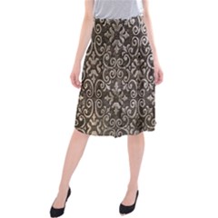 Wordsworth Grey Mix 3 Midi Beach Skirt by DeneWestUK