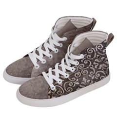 Wordsworth Grey Mix 3 Men s Hi-top Skate Sneakers by DeneWestUK