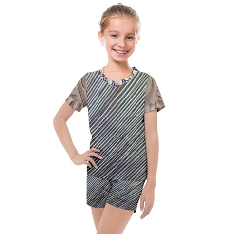 Blackwell Mix Kids  Mesh Tee And Shorts Set by DeneWestUK