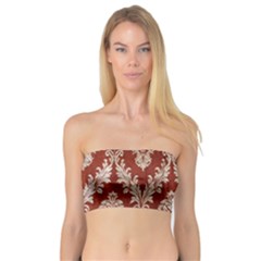 Chorley Weave Brown Bandeau Top by DeneWestUK