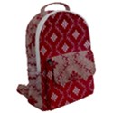 Chorley Weave Red Flap Pocket Backpack (Large) View2