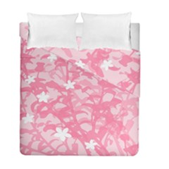 Plant Flowers Bird Spring Duvet Cover Double Side (full/ Double Size) by Sapixe