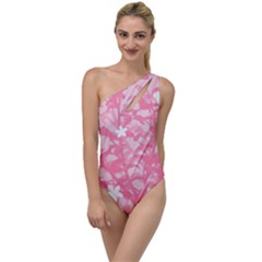 Plant Flowers Bird Spring To One Side Swimsuit by Sapixe