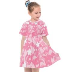 Plant Flowers Bird Spring Kids  Sailor Dress by Sapixe