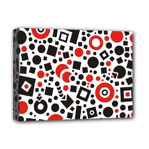 Square Objects Future Modern Deluxe Canvas 16  X 12  (stretched)  by Sapixe