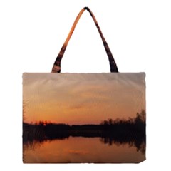 Sunset Nature Medium Tote Bag by Sapixe