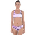 Essential Oils Flowers Nature Plant Criss Cross Bikini Set View1