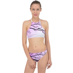 Essential Oils Flowers Nature Plant Racer Front Bikini Set by Sapixe