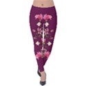 New Motif Design Textile New Design Velvet Leggings View1