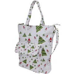 Christmas Shoulder Tote Bag by Sapixe