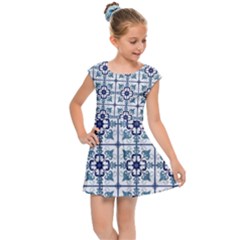 Precious Glamorous Creative Clever Kids Cap Sleeve Dress by Sapixe