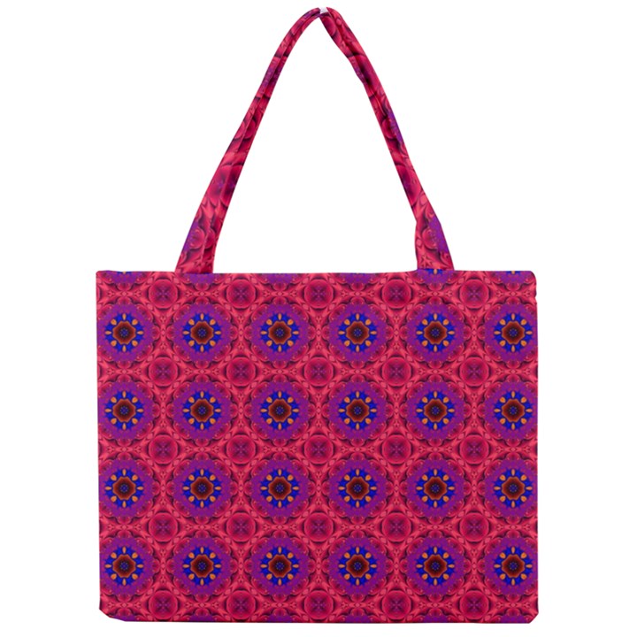 Retro Abstract Boho Unique Mini Tote Bag