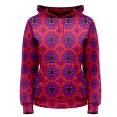 Retro Abstract Boho Unique Women s Pullover Hoodie by Sapixe