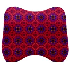 Retro Abstract Boho Unique Velour Head Support Cushion