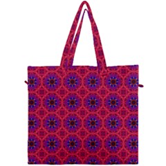 Retro Abstract Boho Unique Canvas Travel Bag by Sapixe