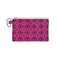 Retro Abstract Boho Unique Canvas Cosmetic Bag (small) by Sapixe