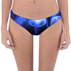 Jellyfish Sea Diving Sea Animal Reversible Hipster Bikini Bottoms by Sapixe