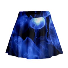 Jellyfish Sea Diving Sea Animal Mini Flare Skirt by Sapixe