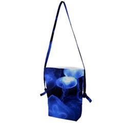 Jellyfish Sea Diving Sea Animal Folding Shoulder Bag