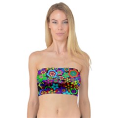 Retro Daisies Bandeau Top by artzeegirl