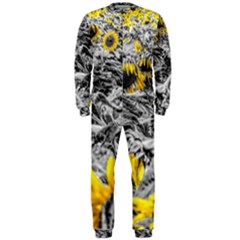 Sunflower Field Girasol Sunflower Onepiece Jumpsuit (men)  by Sapixe